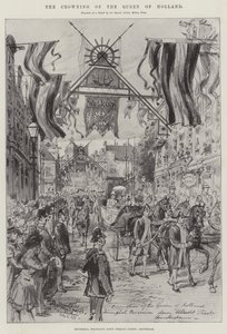 The Crowning of the Queen of Holland by Melton Prior