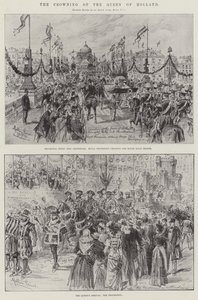 The Crowning of the Queen of Holland by Melton Prior