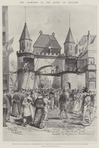 The Crowning of the Queen of Holland by Melton Prior