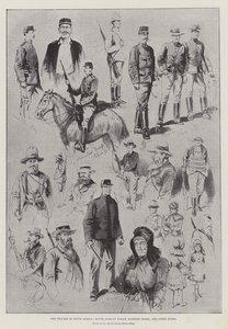 The Trouble in South Africa, South African Police, Fighting Boers, and Other Types by Melton Prior