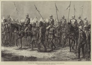 The Zulu War, Return of the Ambassadors from Cetewayo to Lord Chelmsford