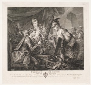 Frederick the Great Founding the League of Princes by Meno Haas