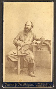 Portrait of Unidentified Man with Balalaika