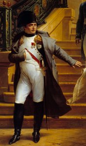 Emperor Napoleon I Visits the Palais-Royal and Refuses the Plans of Architects Beaumont and Fontaine by Merry Joseph Blondel