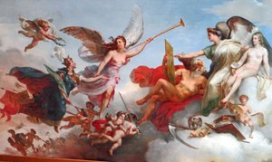 Victorious France at Bouvines by Merry Joseph Blondel