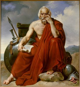 Portrait of Lycurgus, legislator of Sparta by Merry Joseph Blondel