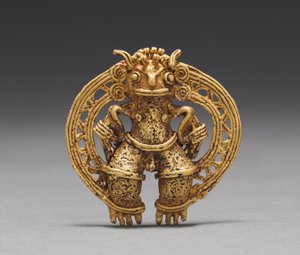 Figure Pendant by Mesoamerican Mesoamerican