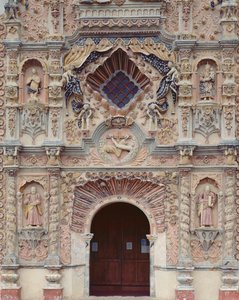 Facade of the Franciscan Mission Church of Saint Francis, 1754-62