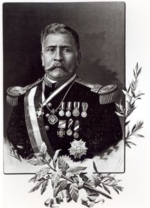 Portrait of Porfirio Diaz (1830-1915) by Mexican School