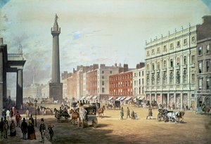 Sackville Street, Dublin by Michael Angelo Hayes