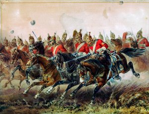 The Charge of the Light Brigade during the Battle of Balaclava by Michael Angelo Hayes
