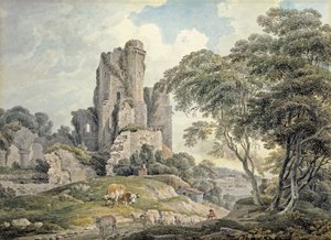 A View of a Ruined Castle by Michael Angelo Rooker