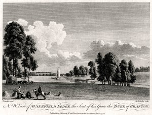 North West View of Wakefield Lodge, the Seat of His Grace the Duke of Grafton, 1776