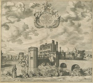 Caverswall Castle by Michael Burghers