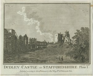 Dudley Castle (copper-plate engraving)
