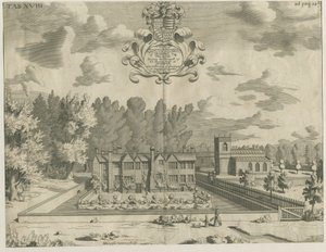 Okeover Hall by Michael Burghers