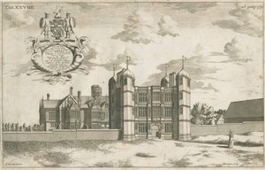Tixall Hall and Gatehouse (engraving)