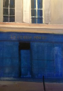 La Corde Pincée, 2015 by Michael G. Clark