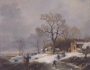 Dutch Winter Scene