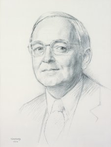 Head and Shoulders of Gary Bennett by Michael Noakes