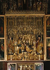 Saint Wolfgang Altar, Coronation of Saint Mary by Michael Pacher