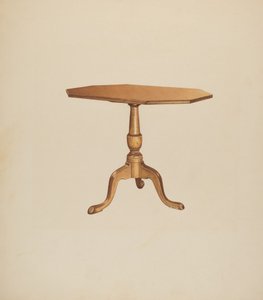 Table Tripod, 1935-1942 by Michael Riccitelli