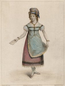 Miss S Booth as Christine in Love in Humble Life by Michael William Sharp