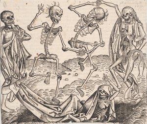 Dance of Death from the Schedels Chronicle of the World