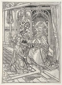 The Trinity, from Der Schatzbehalter by Michael Wolgemut