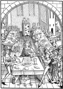 Illustration to the book Schatzkammer, 1490-1491 by Michael Wolgemut