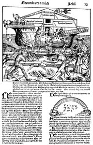 Page from the Book The Nuremberg Chronicle, by Hartmann Schedel
