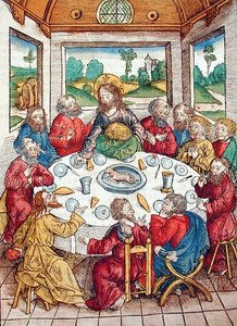 The Last Supper by Michael Wolgemut or Wolgemuth