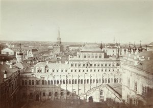 Facade of the Terem Palace in the Moscow Kremlin