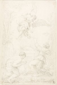 Sacrifice of Manoah by Michel Corneille