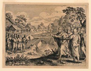 Christ Meeting the Officers from the Pharisees