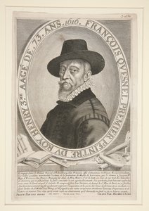 Francois Quesnel (1543-1619), at the Age of 73 by Michel Lasne