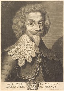 Louis de Marillac, Duke of Beaufort by Michel Lasne