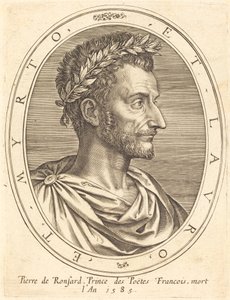 Pierre de Ronsard by Michel Lasne