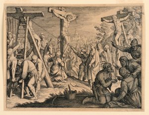 The Crucifixion by Michel Lasne