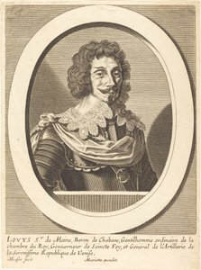 Louis Sieur de Maine by Michel Lasne after Pierre Jean Mariette