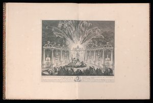 Design of the Illumination and Fireworks dedicated to His Grace the Dauphin at Meudon, September 3rd, 1735 by Michel de Bonneval