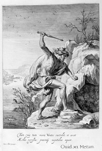 Alcyone and Ceyx Transformed into Birds by Michel de Marolles
