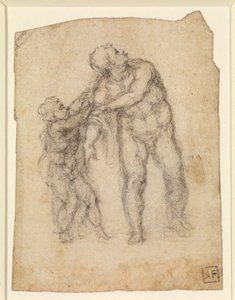 Aeneas and a Child (recto)