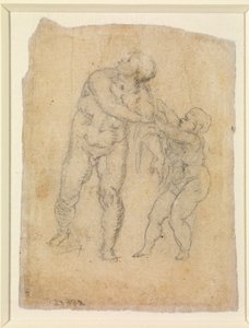 Aeneas and a Child (verso)
