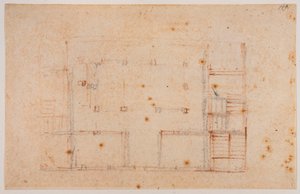 House Plan by Michelangelo Buonarroti