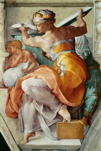 Prophets and Sibyls: Libyan Sibyl (Sistine Chapel Ceiling in the Vatican)