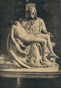 Pieta by Michelangelo, Basilica of St. Peter, Rome by Michelangelo Buonarroti