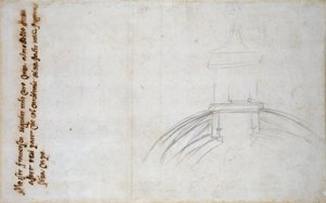 Sketch showing the Join of the Lantern and Cupola, and other Studies for St Peter