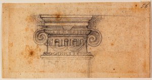 Study for a Seated Figure, 16th Century by Michelangelo Buonarroti