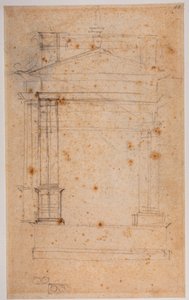 Study for an altar or wall tomb